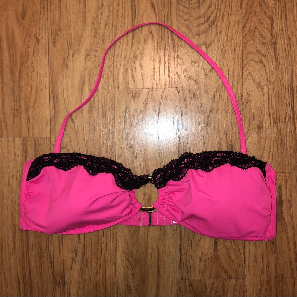 💗VS Pink Lace Bikini Top